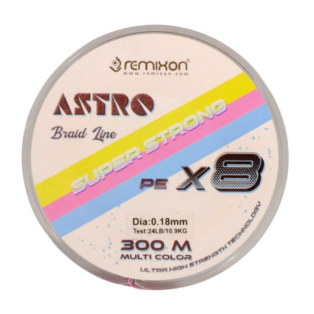Remixon Astro 8X 300 M Multi Color İp Misina