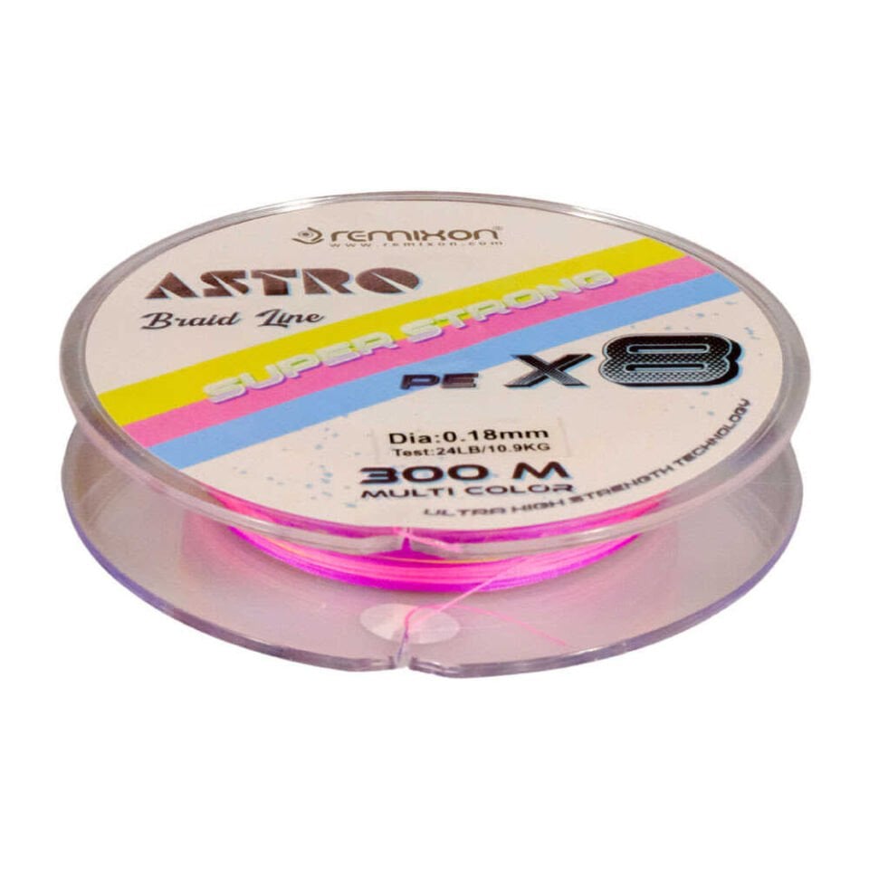 Remixon Astro 8X 300 M Multi Color İp Misina