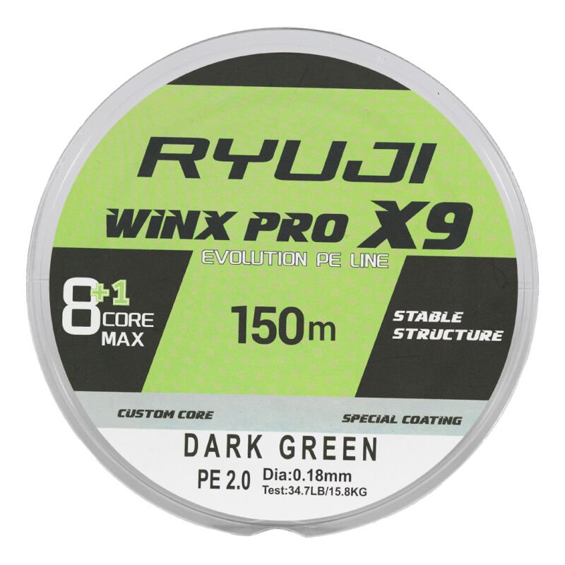 Ryuji Winx Pro x9 150 Mt Dark Green İp Misina