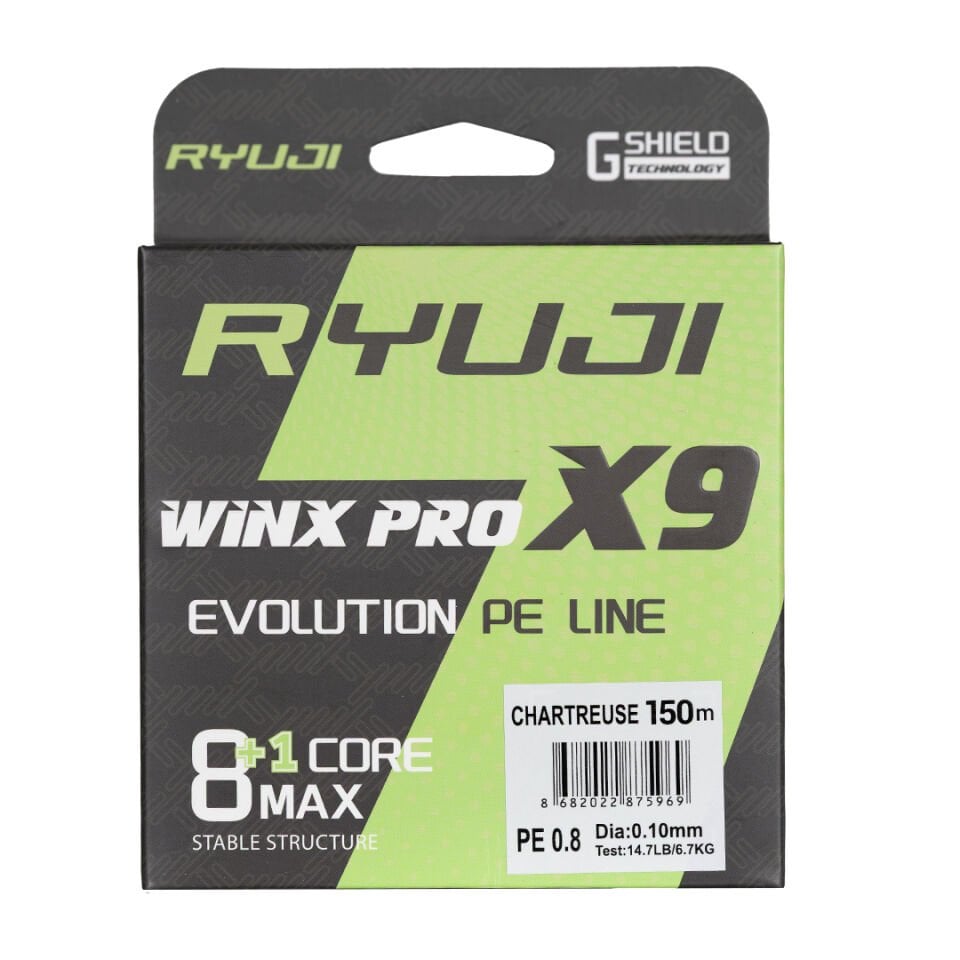 RYUJI WINX PRO X8+1 150M CHARTREUSE İP MİSİNA