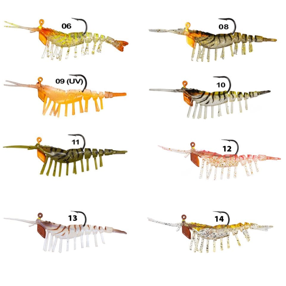 Ryuji Ayu Shrimp 7.5 Cm 7.2 Gr Silikon Karides Yem