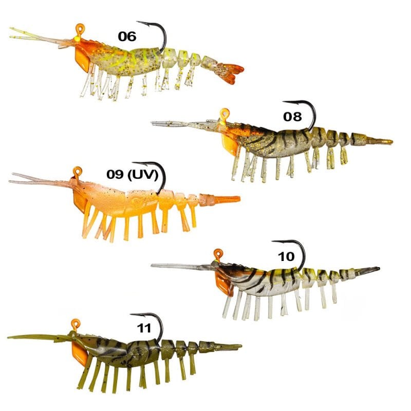 Ryuji Ayu Shrimp 7.5 Cm 7.2 Gr Silikon Karides Yem
