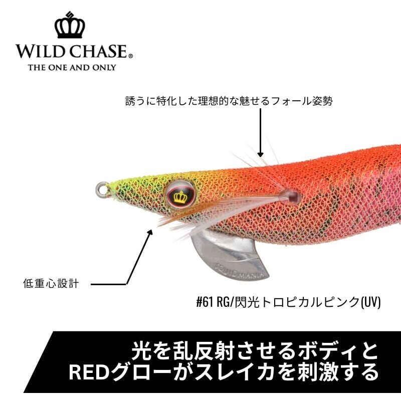 SQUID MANIA WILD CHASE 3.5RT  COLOR:61  KALAMAR ZOKASI