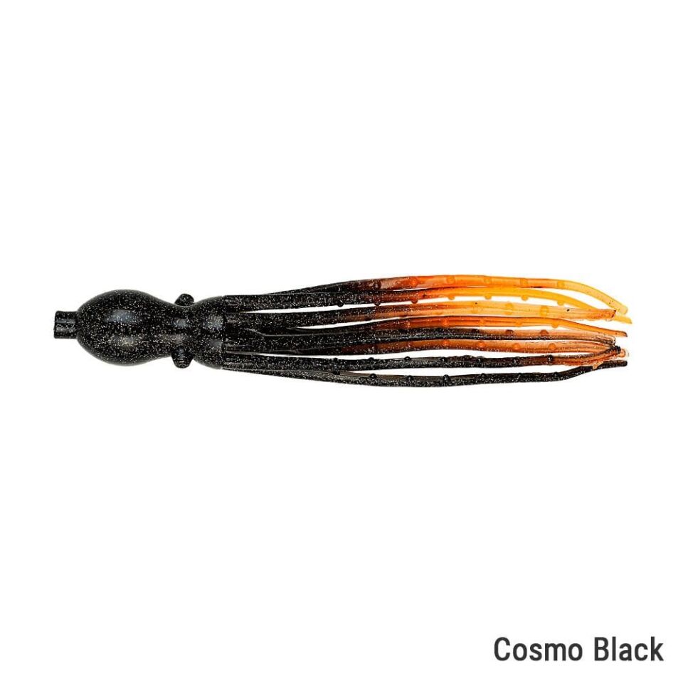 Nikko Octopus 153mm UV Silikon Yem Cosmo Black