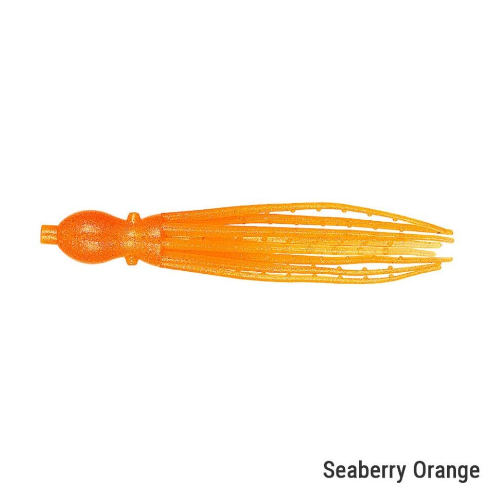 Nikko Octopus 153mm UV Silikon Yem Seaberry Orange