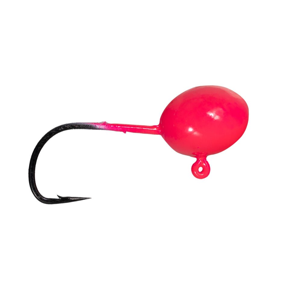 RYUJI AJING JIG HEAD PINK GLOW (5 ADET)