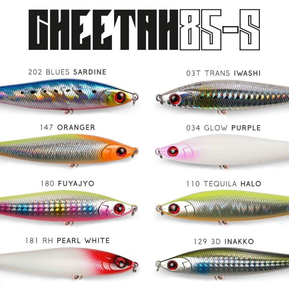 Fujin Cheetah 85S 20 Gr 8.5 Cm Maket Yem 129 INAKKO