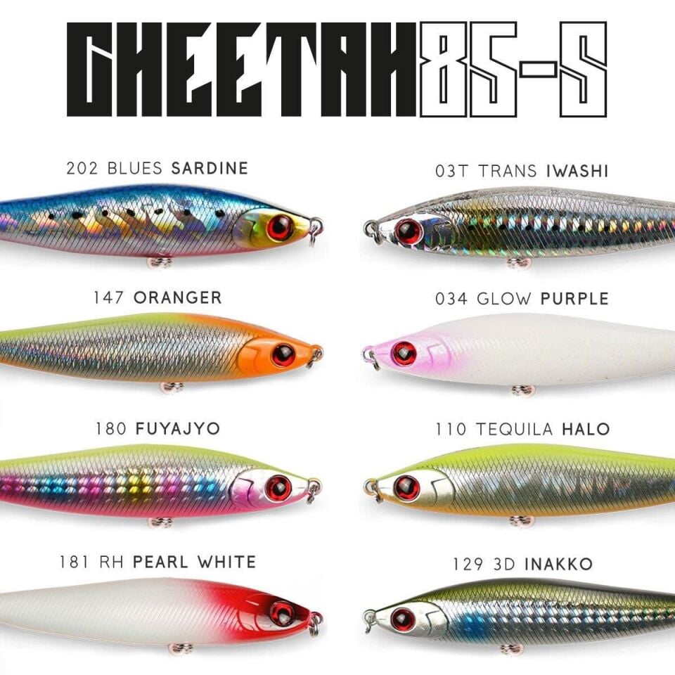 Fujin Cheetah 85S 20 Gr 8.5 Cm Maket Yem 180 FUYAJYO