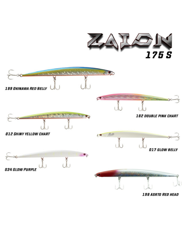 Fujin Zaion 175S 175mm 50gr Maket Balık shıny yellow chart