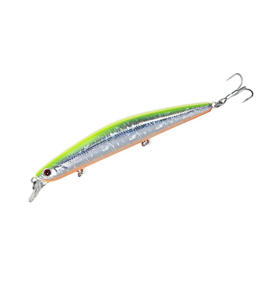 Fujin Z-Bass Minnow 125F 21gr Maket Balık 163 uv redhead