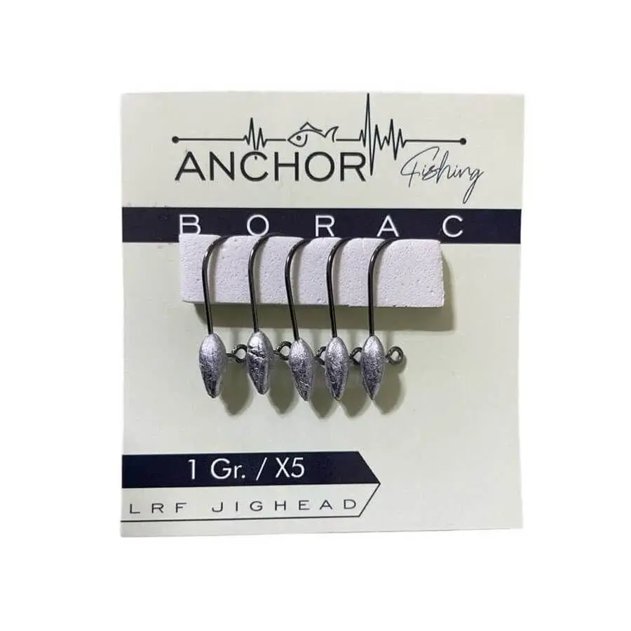 ANCHOR BORAC 1,5GR SİZE:6 5 ADET JİGHEAD
