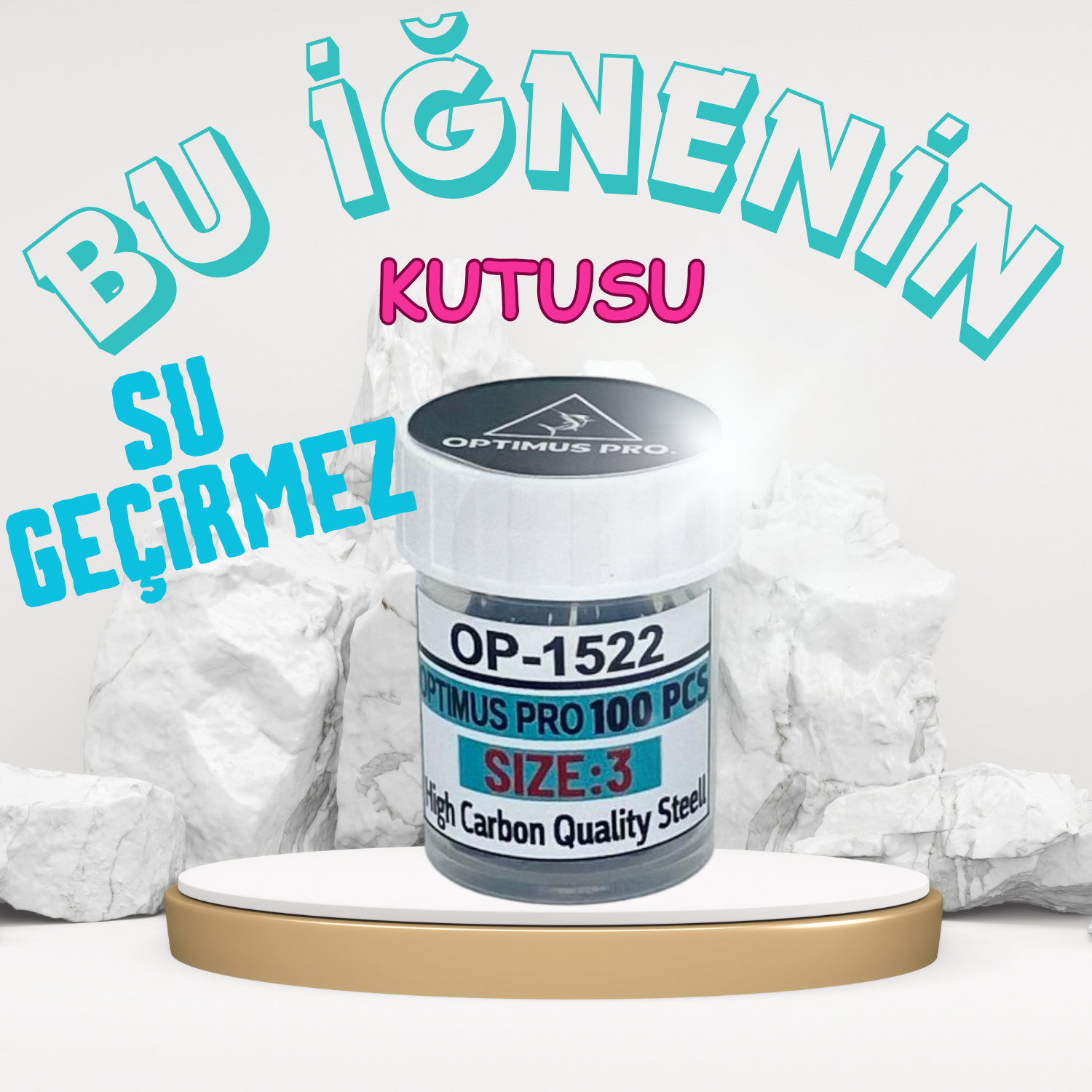 OPTİMUS PRO -1522 ÇAPRAZ UZUN PALA OLTA İĞNESİ (100 ADET/KUTU)