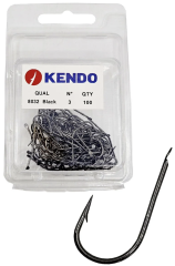 Kendo 8032 Black Nickle no:3 100 Adet Olta İğnesi