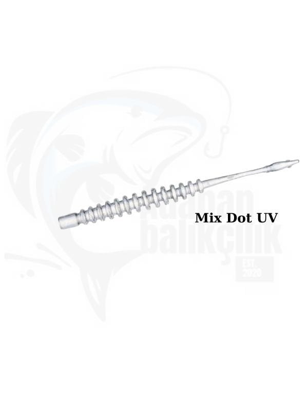 Daiwa Gekkabijin Ajing Beam 2.0 LRF 5 CM Silikon Yem Mix Dot UV