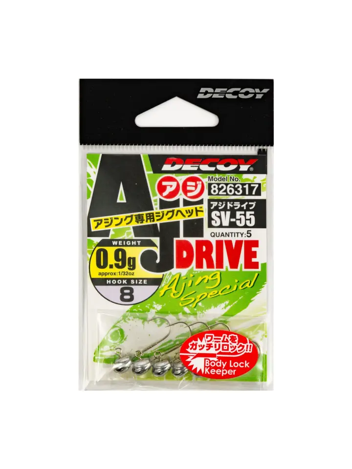 Decoy Aji Drive SV-55 Jighead - LRF İstavrit Avı İğnesi