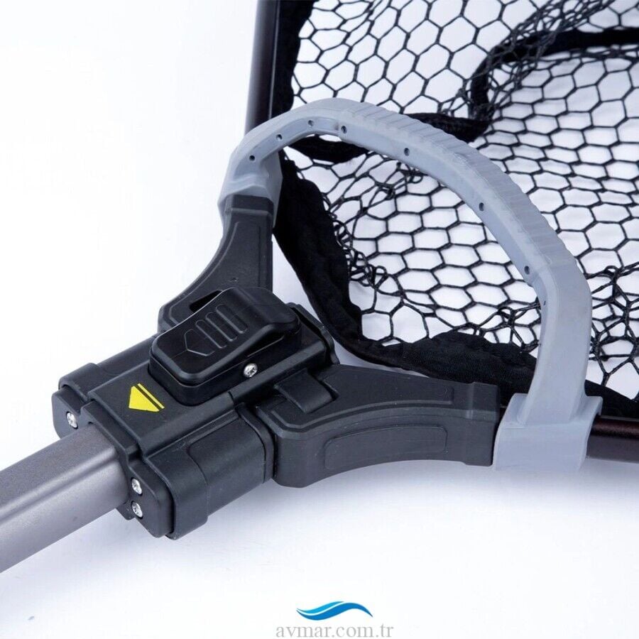 Shimano Yasei Foldable Rubber Net Medium Kauçuk Balık Kepçesi