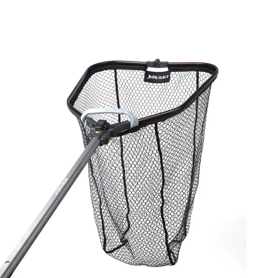 Shimano Yasei Foldable Rubber Net Medium Kauçuk Balık Kepçesi
