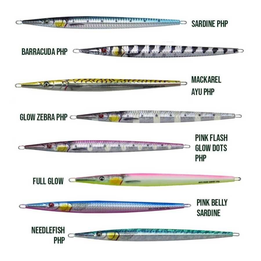 SAVAGEGEAR NEEDLE JİG 9 CM 20 GR GLOW ZEBRA