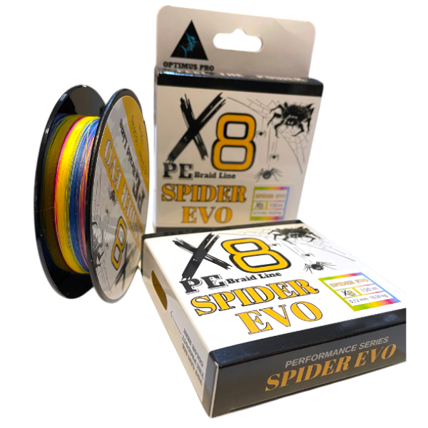 SPIDER EVO 8X 150 MT  MULTICOLOR İP MİSİNA