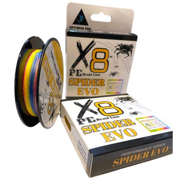 SPIDER EVO 8X 150 MT  MULTICOLOR İP MİSİNA
