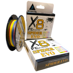 SPIDER EVO 8X 150 MT  MULTICOLOR İP MİSİNA