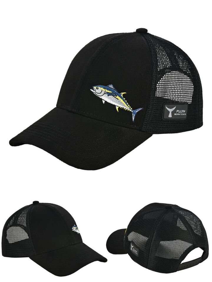 Fujin Pro Angler Black Tuna Şapka