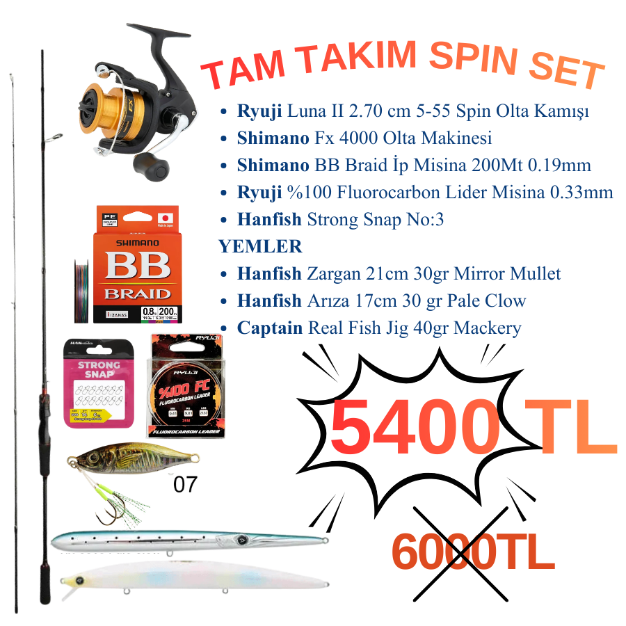 TAM TAKIM SPIN SET