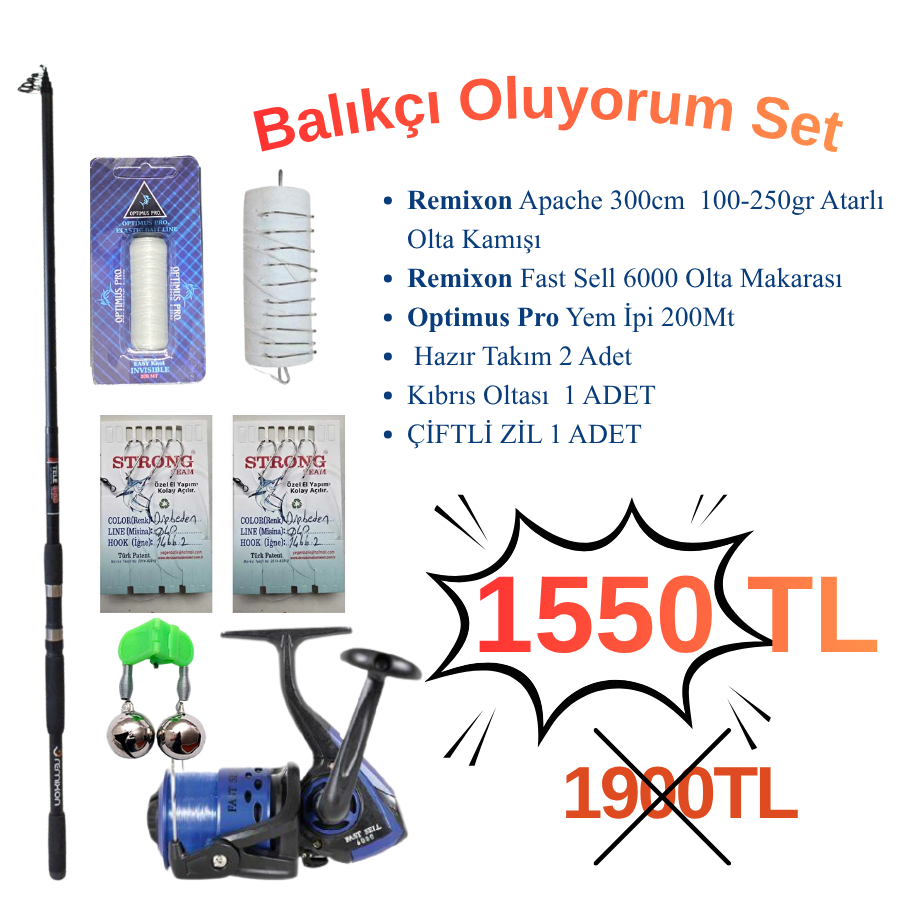 Balıkçı Oluyorum Set