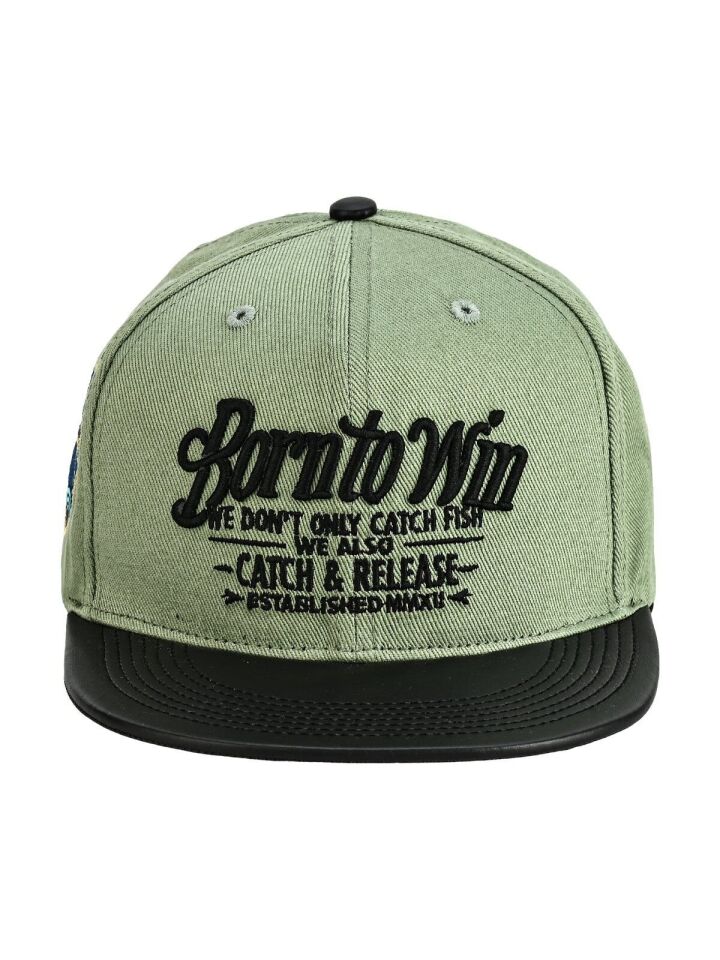 Fujin BTW Leather Visor Şapka Light Green