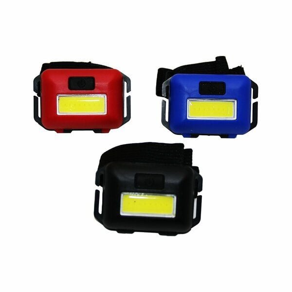 10W COB PİLLİ LED KAFA LAMBASI FENER