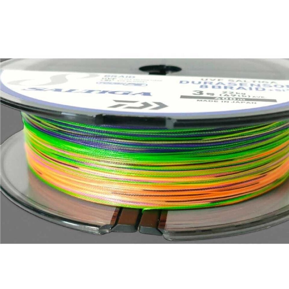 Daiwa Saltiga 8 Braid Durasensor 300 M Multicolor İp Misina PE: 1.2