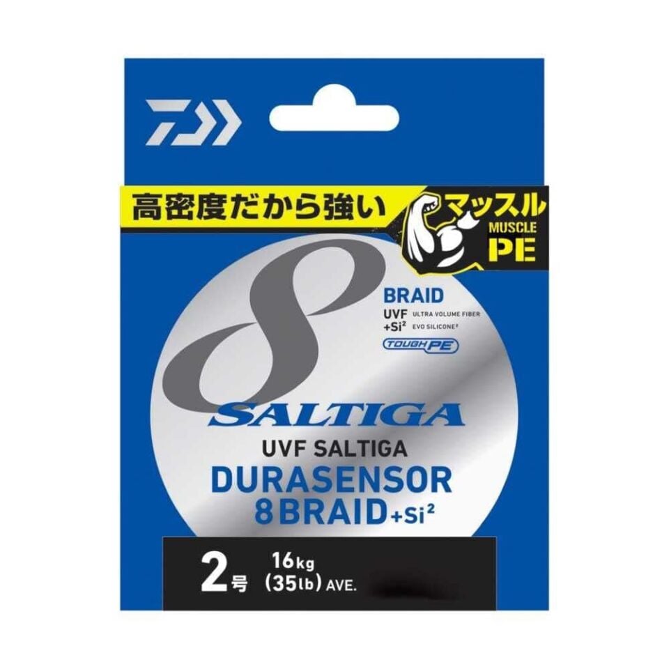 Daiwa Saltiga 8 Braid Durasensor 300 M Multicolor İp Misina PE: 2.5